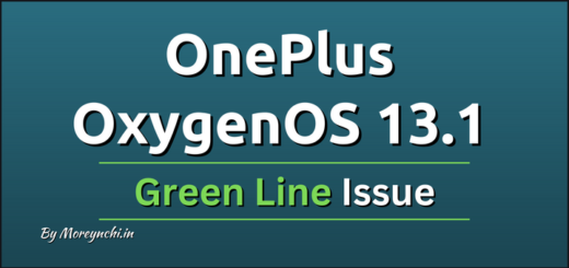 OnePlus Green Line Issue