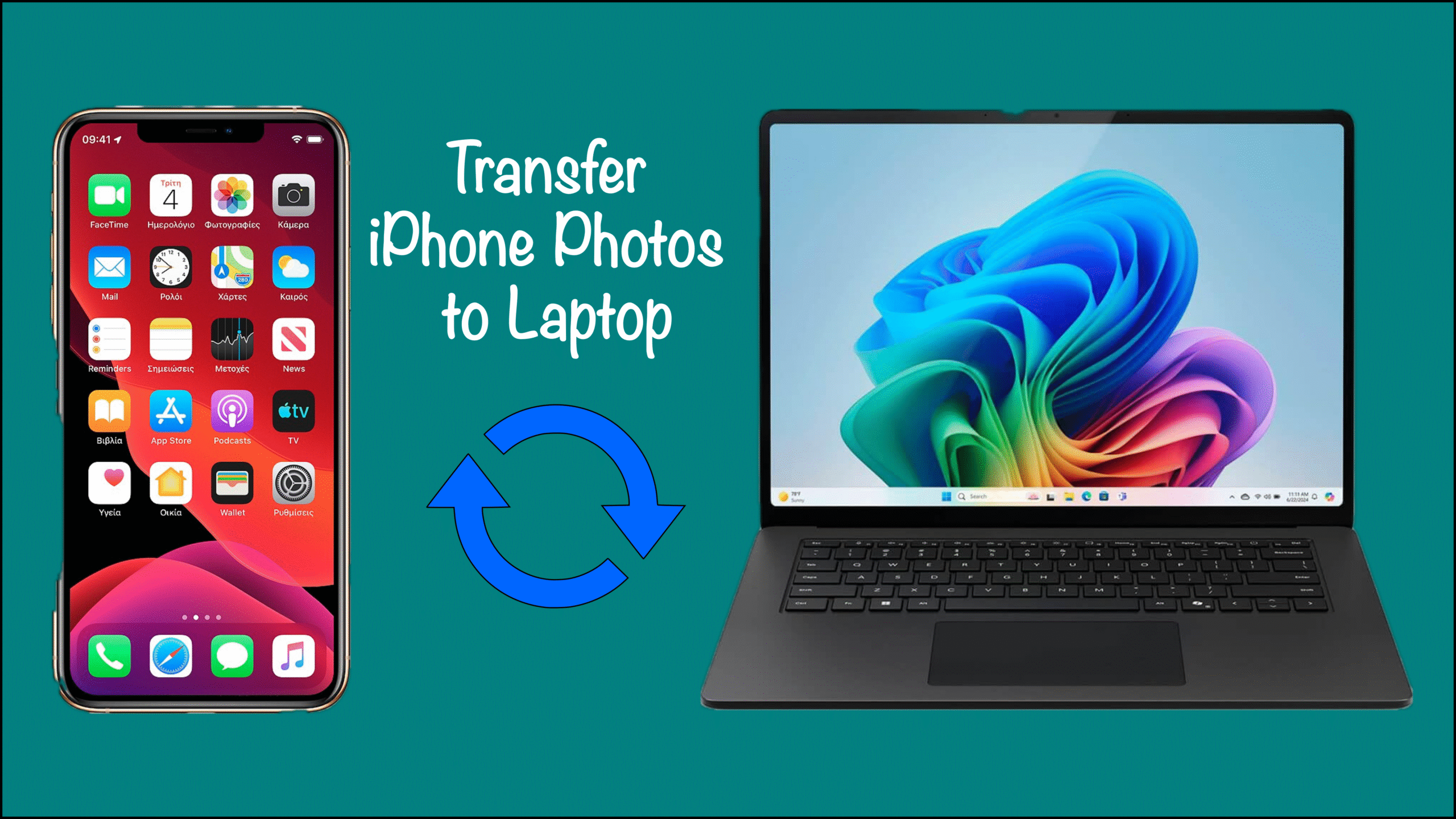 How to Transfer iPhone Photos to Laptop in 2 Minutes (Works on All PCs)