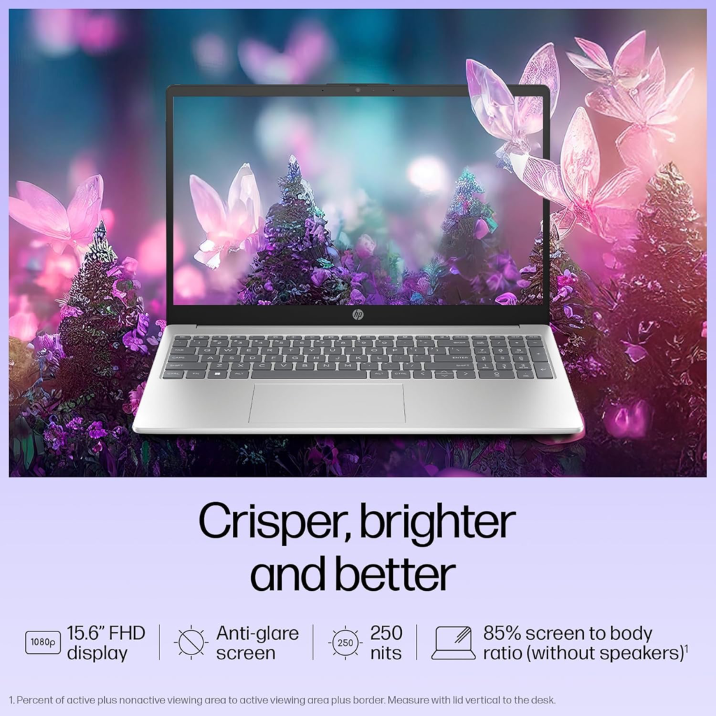 HP 15 laptop display