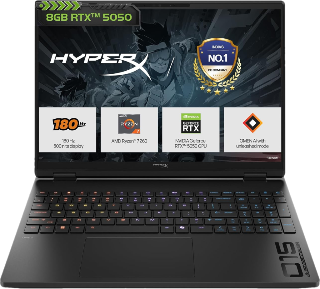 HP HyperX OMEN Gaming Laptop